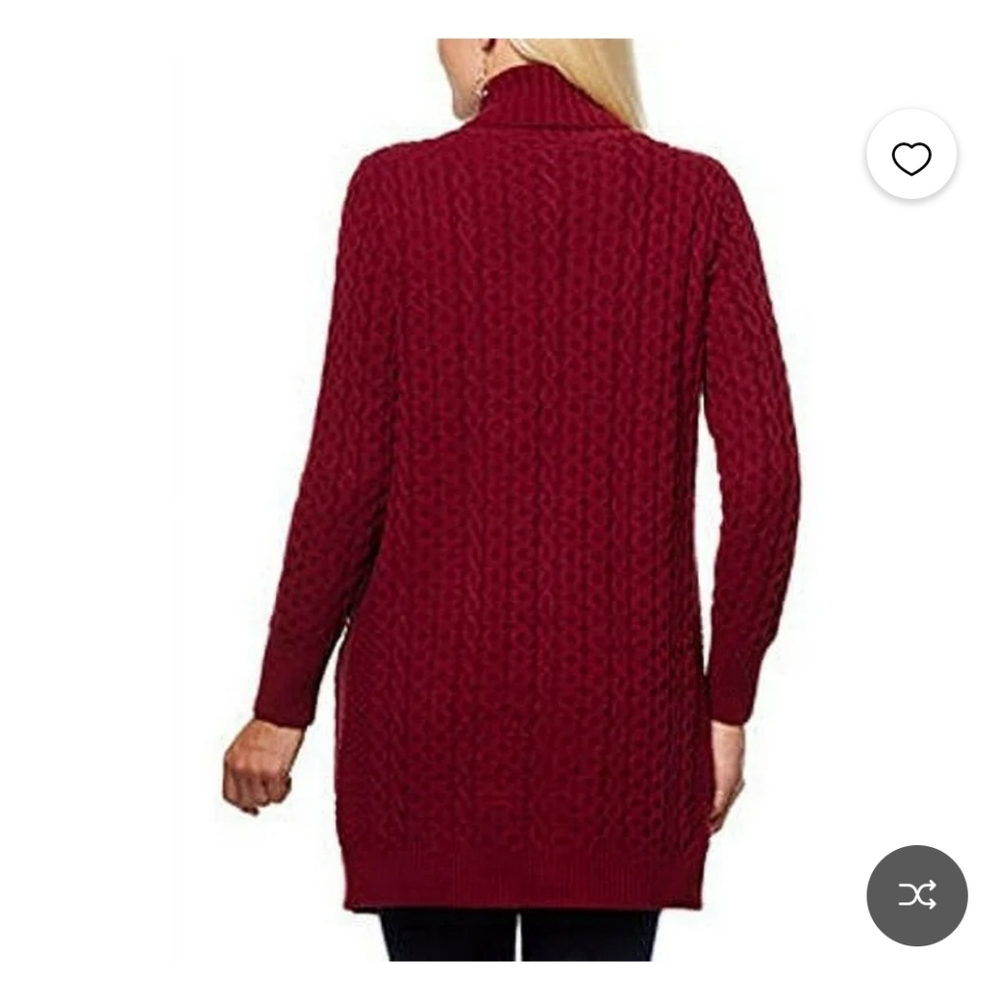 🏷Leo & Nicole NWT Knit Open Front Cardigan - L